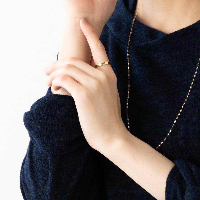 指輪 リング 999 K24 刻印あり 2本セット 4g 24金 K24 純金 リング 指輪 ゴールド 豪華 平打ち デザイン 約3.4g(10