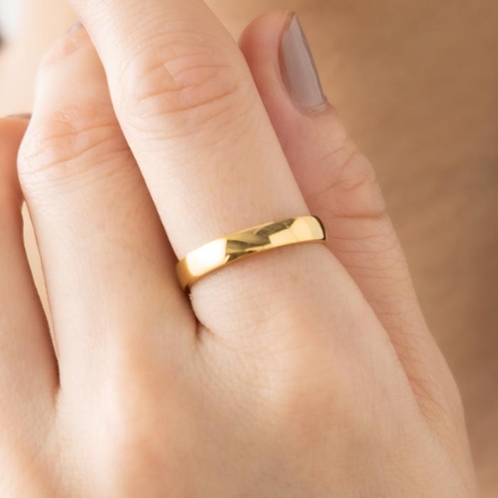 k24 幅広無地リング 指輪3.0g 純金保証 K24刻印