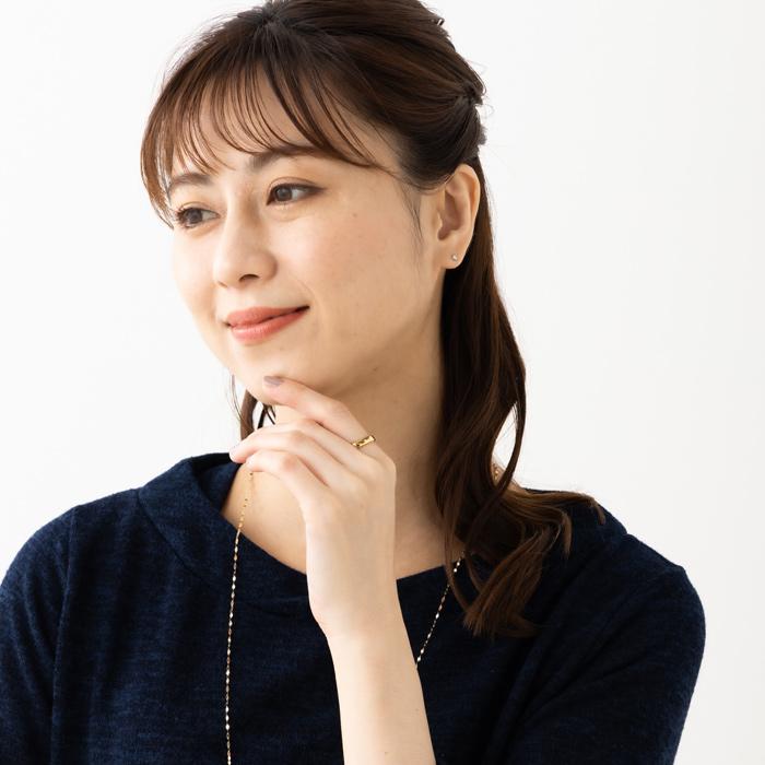 24金 K24 純金 リング 指輪 ゴールド 豪華 平打ち デザイン 約3.4g(10