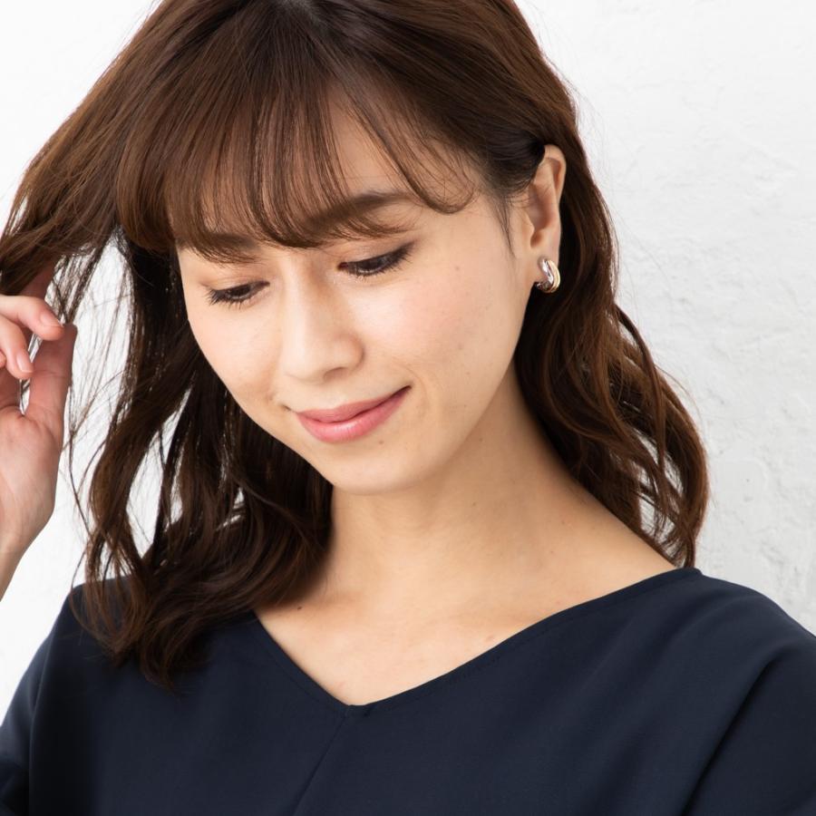 18金【3連トリニティーカラー クロッシングピアス】PT/YG/PG ペア 新品 楽天市場】【翌日配送】 トリニティ ピアス レディース 18金 K18