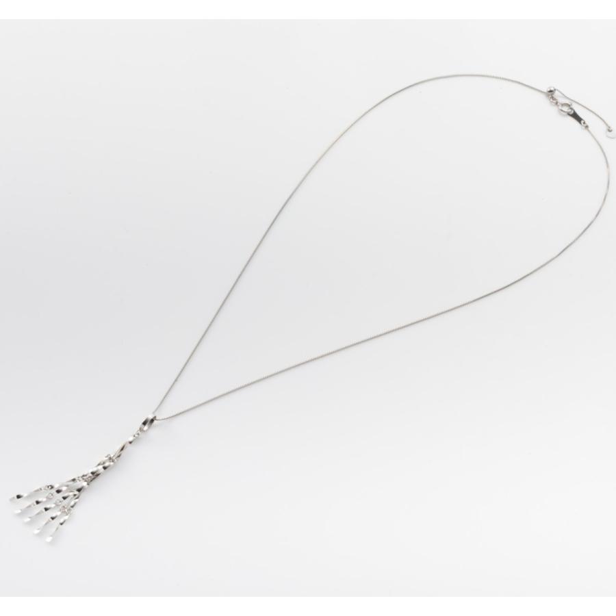 Pt999 ツイストフリンジペンダントトップ 　Pt999重さ約0.8g ペンダント　純プラチナの画像