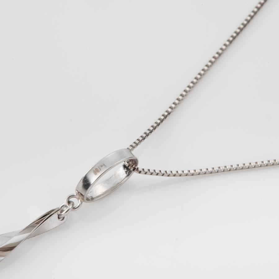 Pt999 ツイストフリンジペンダントトップ 　Pt999重さ約0.8g ペンダント　純プラチナの画像