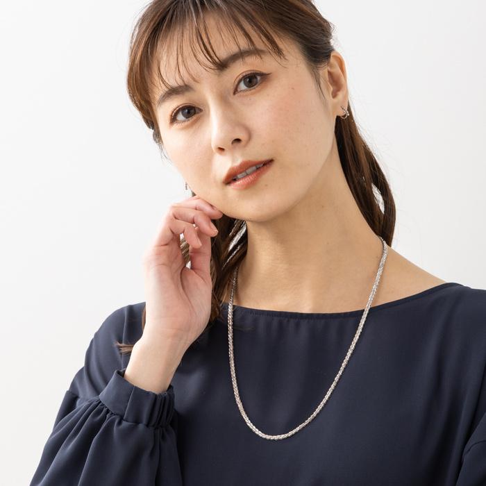 純プラチナ ネックレス 約60cm 約8.6g リバーシブル デザイン 純プラチナ ネックレス 約60cm 約8.6g リバーシブル デザイン