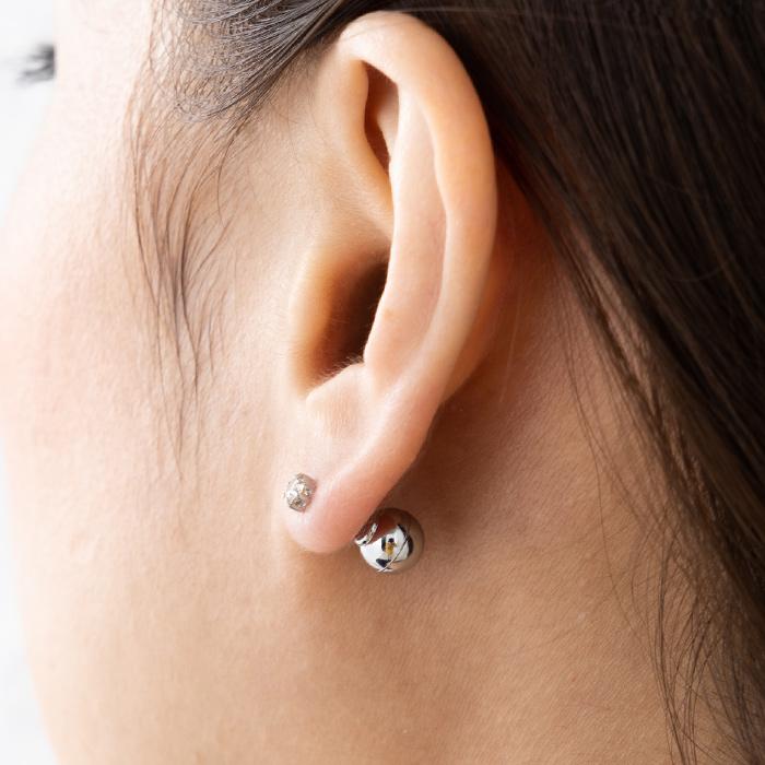 在庫限りのお得な商品 K18 ダイヤモンド 約0.26ct(左右合計) スタッド