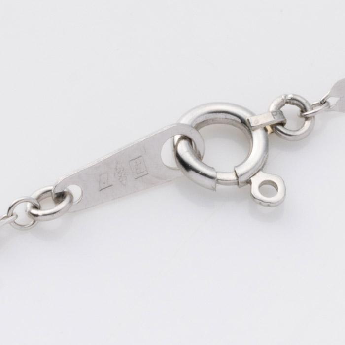 ペタルグラデーションチェーンネックレス 純プラチナ Pt999 グラデーションネックレス  ネックレス ネックレス レディース 純Pt ネックレスの画像