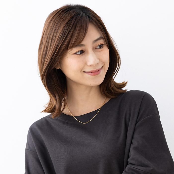 純金 K24 約42cm サザンクロスチェーンネックレス 24金