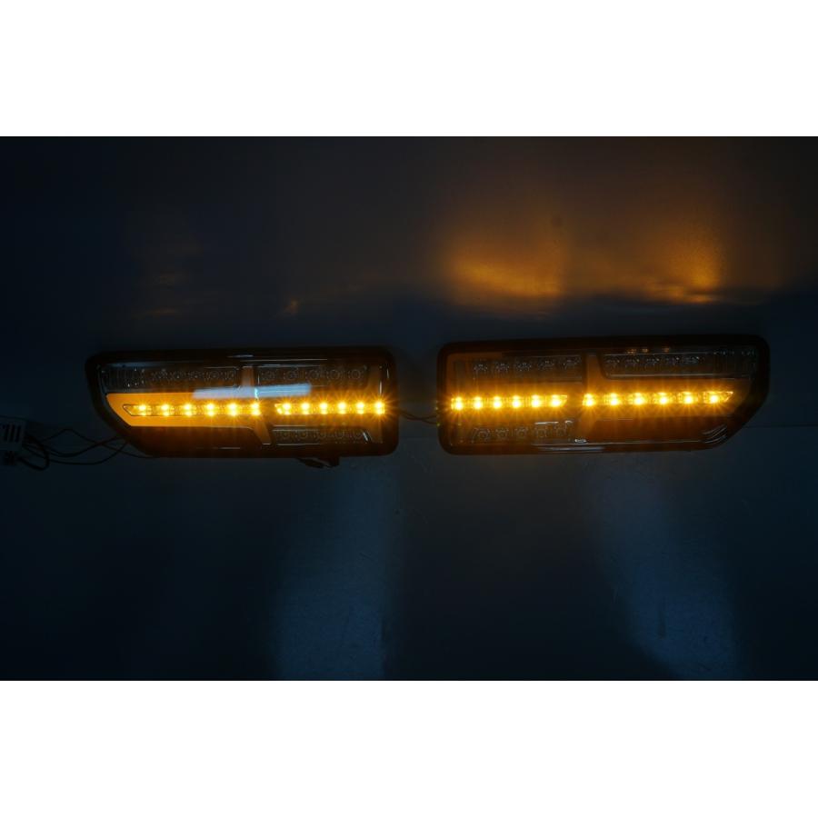 ジムニー JB64 JB74 マイクロファイバーLEDテールランプ クリア
