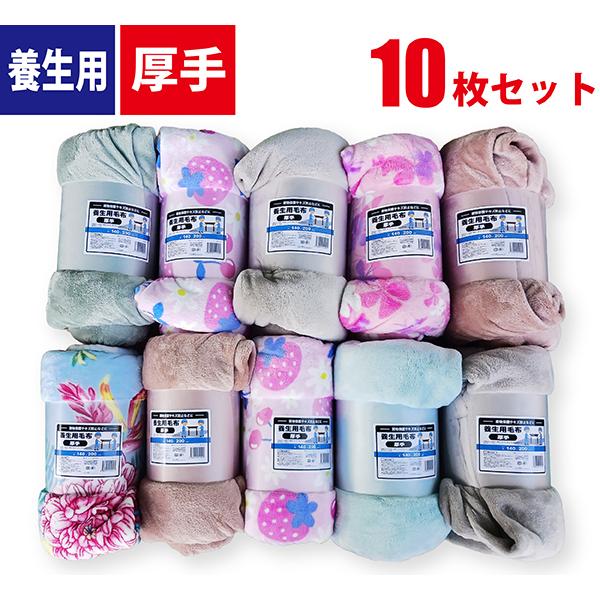 養生用毛布 厚手 約140×200cm 10枚セット 養生 マット 養生毛布 引越