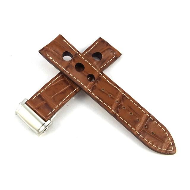 HAMILTON H690.357.000/パンユーロ用ブラウンカーフベルト22mm HAMILTON H690.357.000/パンユーロ用ブラウンカーフベルト22mm
