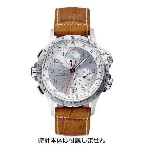 HAMILTON ハミルトン純正ベルト21mm/カーキETO用ブラウンプレス HAMILTON ハミルトン純正ベルト21mm/カーキETO用ブラウンプレス