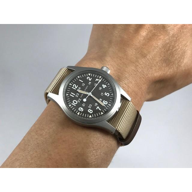 HAMILTON ハミルトン正規品 カーキ・フィールドメカ・NATO HAMILTON ハミルトン正規品 カーキ・フィールドメカ・NATO