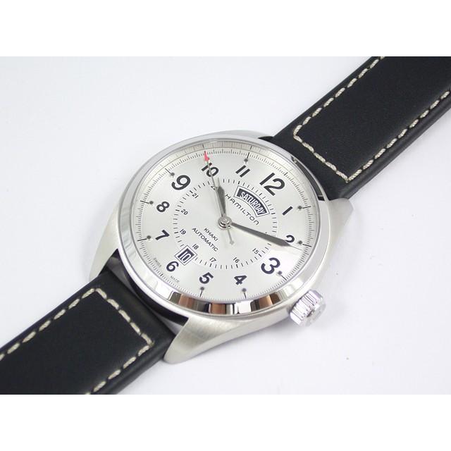 HAMILTON カーキ フィールド デイデイト（H705050） Khaki Field Day Date Auto - Dial color:Black - H70505133