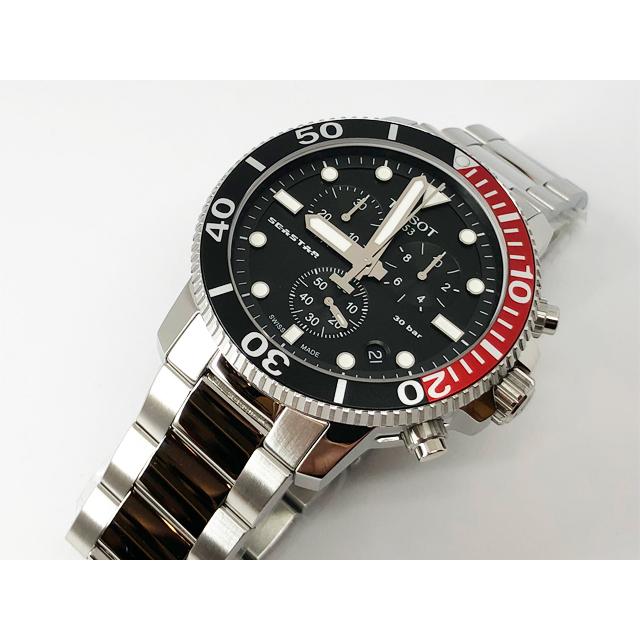 TISSOT ティソ シースター1000クロノグラフ T120.417.11.051.01 TISSOT ティソ シースター1000クロノグラフ T120.417.11.051.01