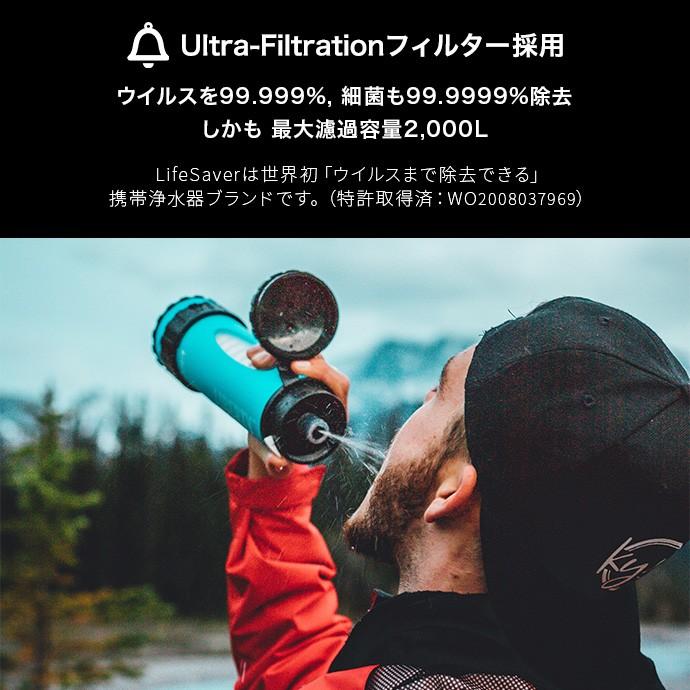 英国陸軍採用] LifeSaver Liberty 2000UF 携帯浄水器 携帯 浄水器 浄水 