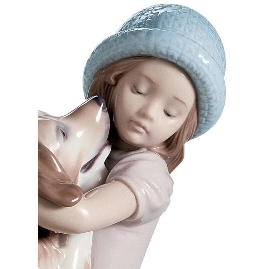 待ってたよ！ LLADRO リヤドロ 犬 フィギュリン 置物 オブジェ