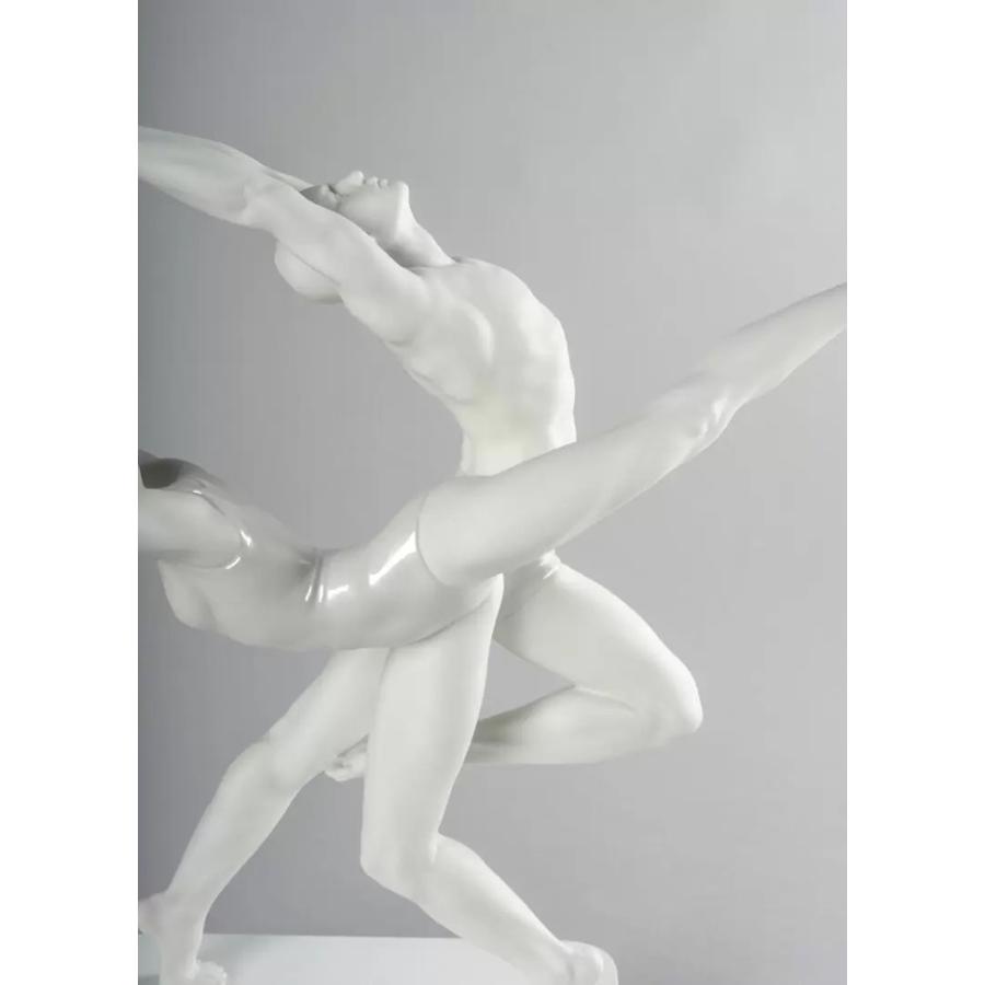ダイナミックダンス LLADRO リヤドロ バレエ バレリーナ 置物 オブジェ