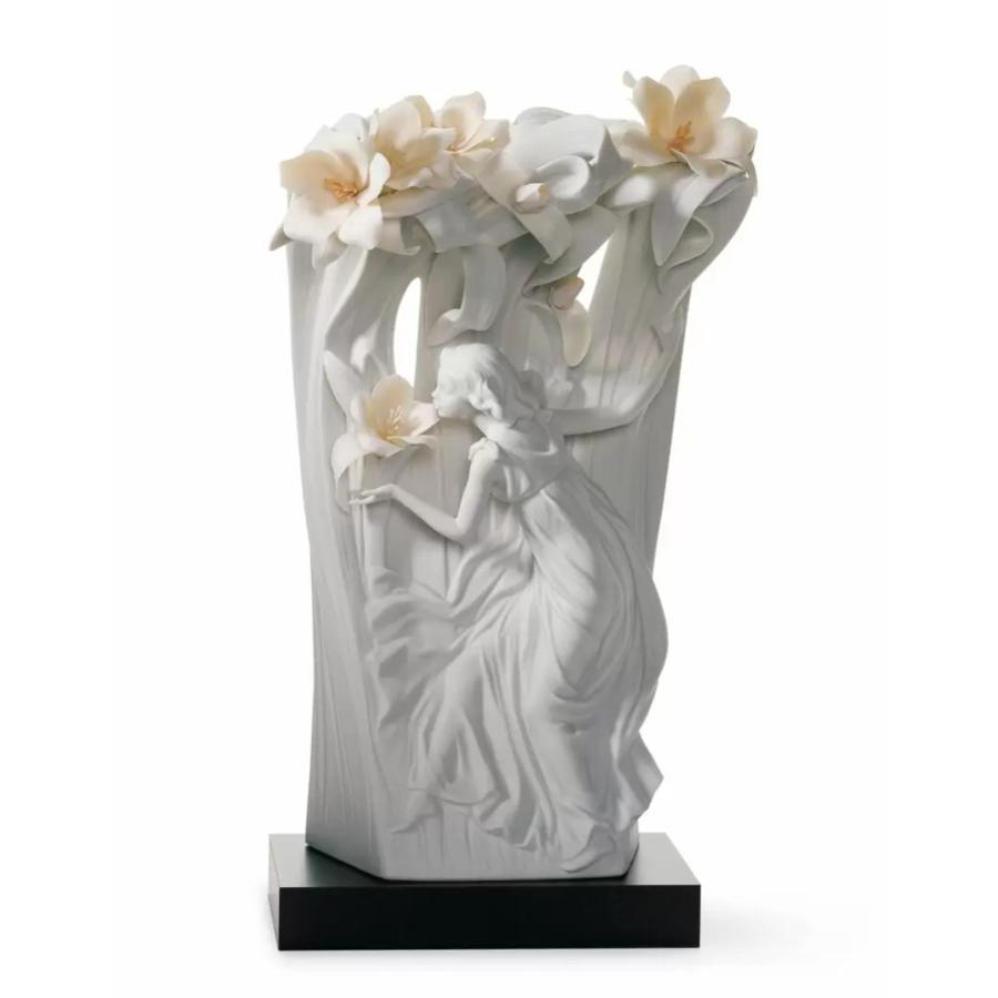 リヤドロ人形　森のニンフ　ケース付 森のニンフ White LLADRO 白 リヤドロ 置物 オブジェ インテリア 記念