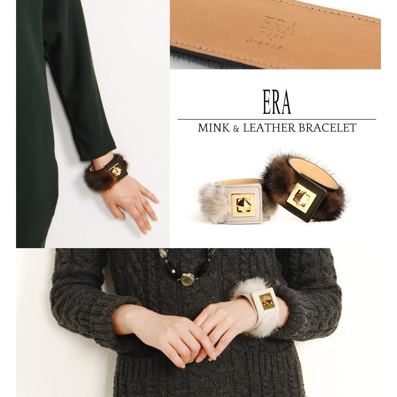 sankyo shokai（三京商会） ［ERA］ ミンク ファー レザー ワイド