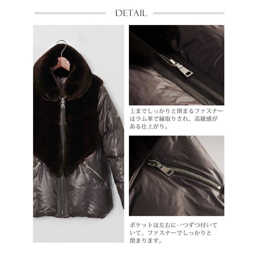 sankyo shokai（三京商会） ダウン ＆ レッキス ファー ジャケット