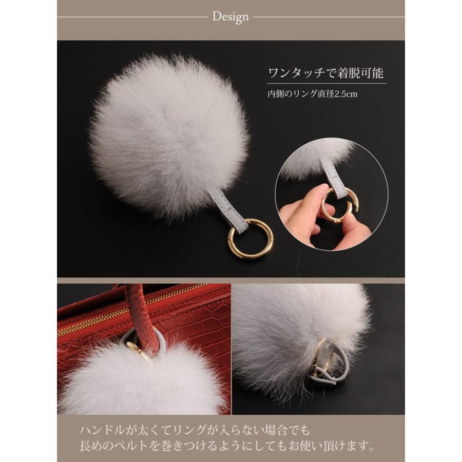 sankyo shokai（三京商会） フォックス ファー バッグ チャーム