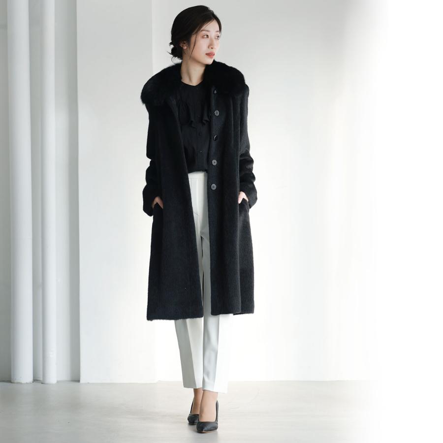 sankyo shokai（三京商会） [10%offクーポン]ロングコート アルパカ