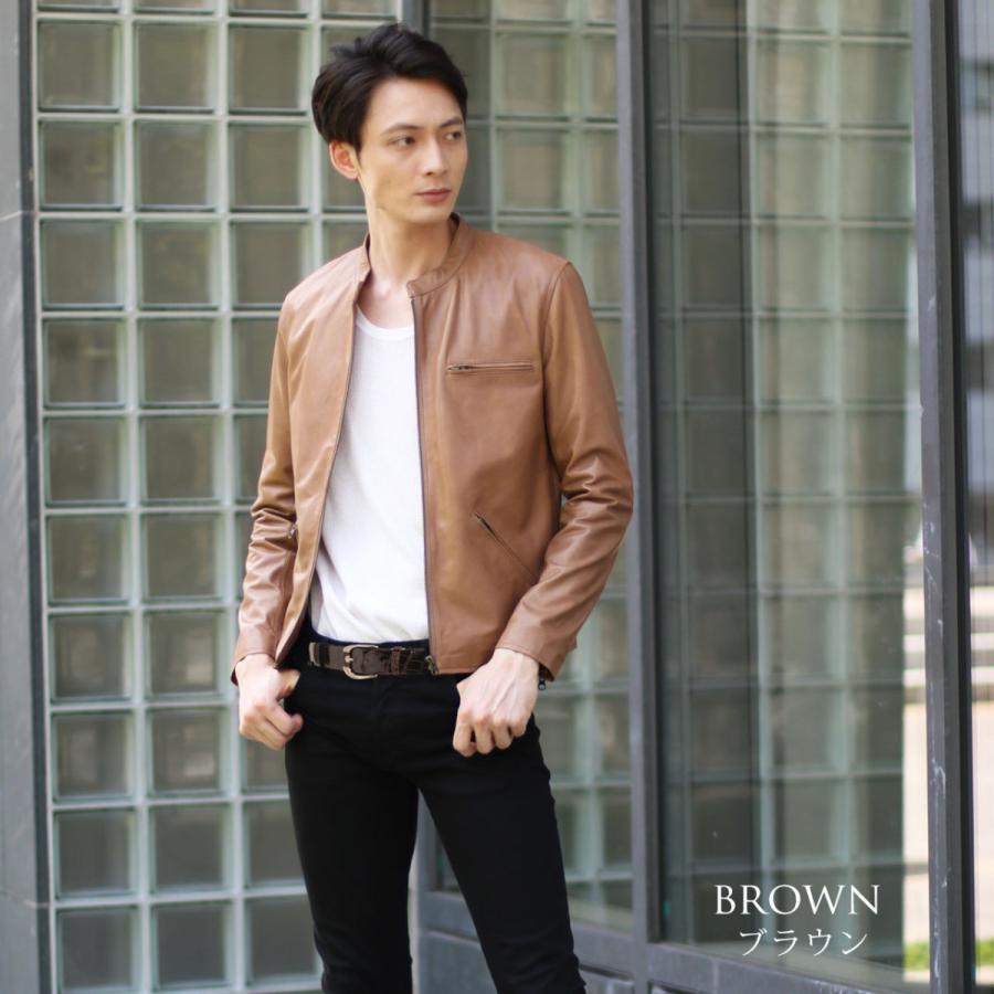 開店祝い レザージャケット メンズ 本革 ラムレザー 軽量 シングル ライダース アウター ギフト r 父の日 Suportteengenharia Com Br