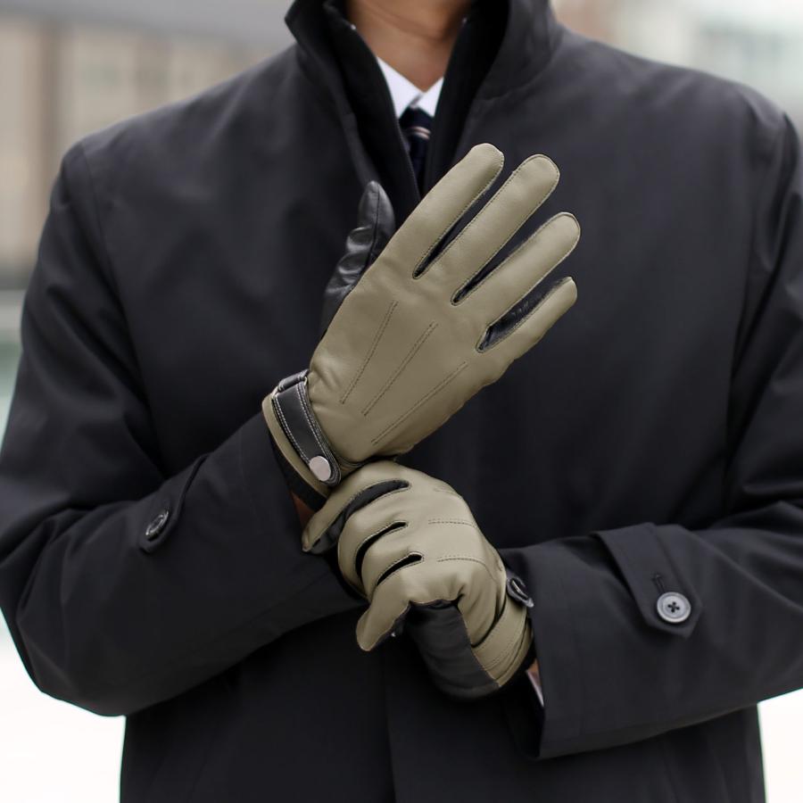 sankyo shokai（三京商会） 手袋 メンズ 革 レザー グローブ 防寒