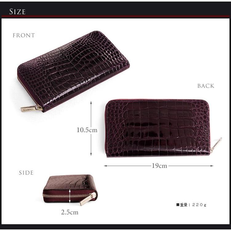 sankyo shokai クロコダイル 長財布 メンズ シャイニング 加工 sankyo shokai クロコダイル 長財布 メンズ シャイニング 加工