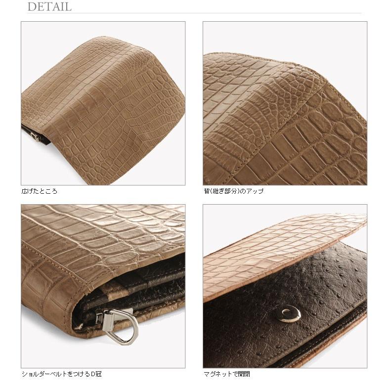 HALEINE クロコダイルバッグ crocodile ［HALEINE］ クロコダイル