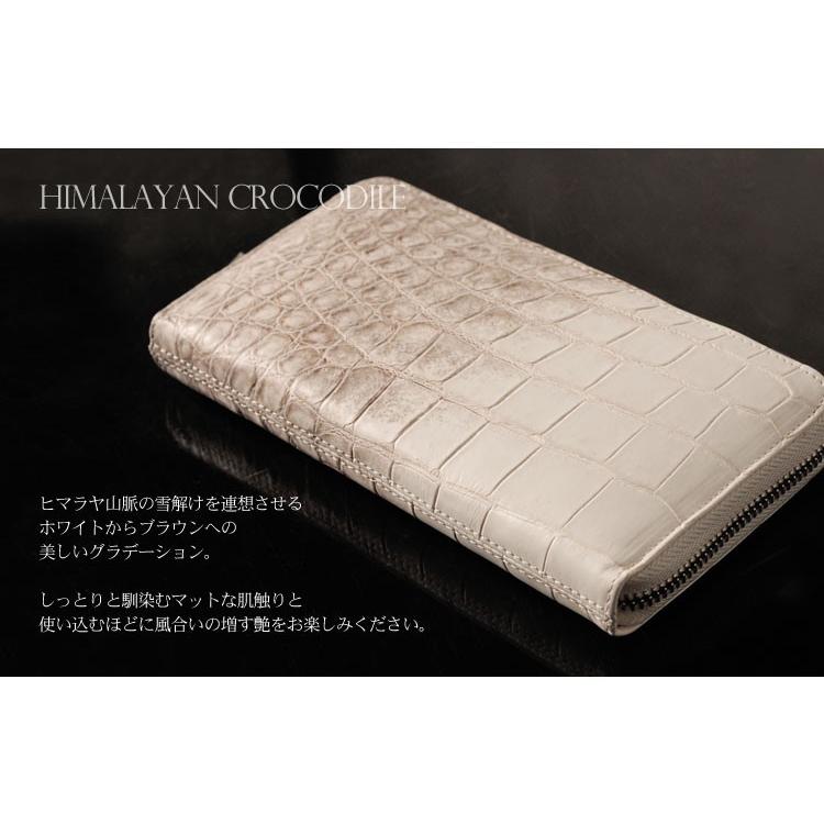 sankyo shokai（三京商会） ヒマラヤ クロコダイル メンズ 父の日 長