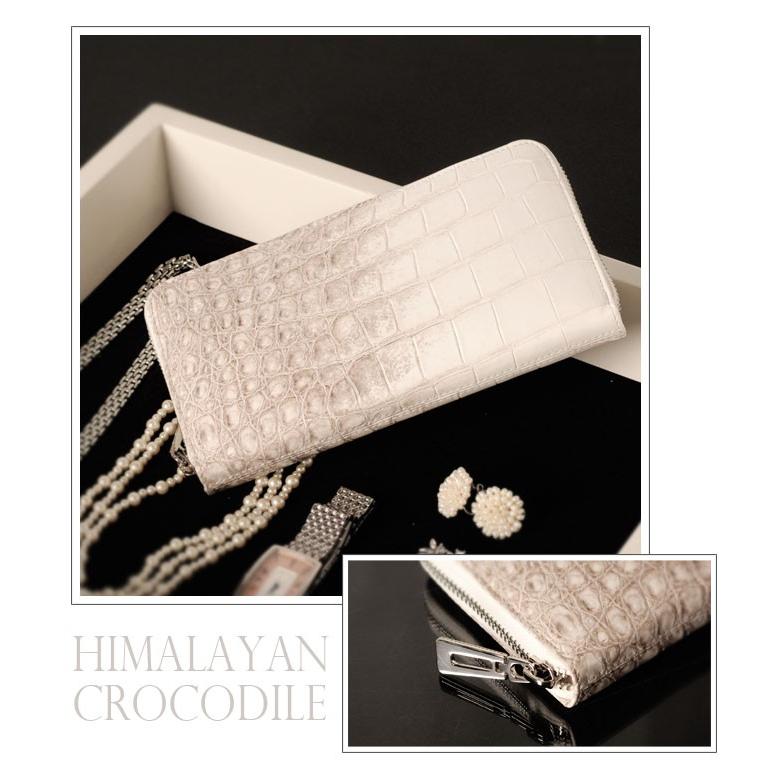 sankyo shokai（三京商会） ヒマラヤ クロコダイル メンズ 長財布