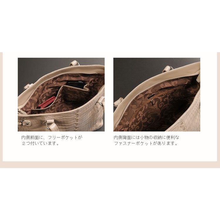 sankyo shokai クロコダイルバッグ crocodile クロコダイル トート
