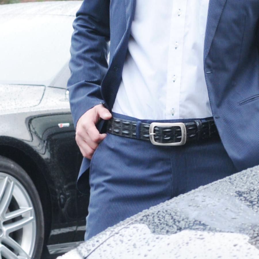 sankyo shokai（三京商会） イタリア製 ポロサス ホーンバック ベルト