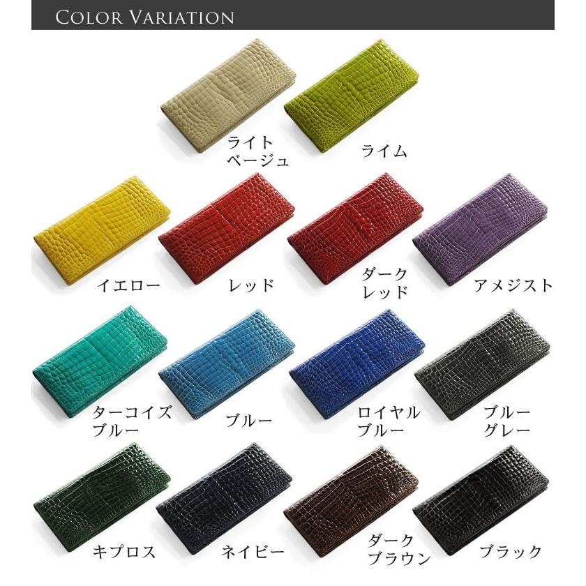sankyo shokai（三京商会） ［5%OFFクーポン］クロコダイルメンズ長