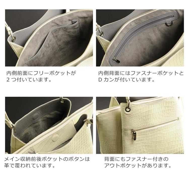 sankyo shokai（三京商会） スモール クロコダイル レディース バッグ