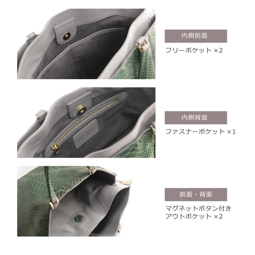 5%offクーポン]ダイヤモンド パイソン トートバッグ レディース 大きめ 