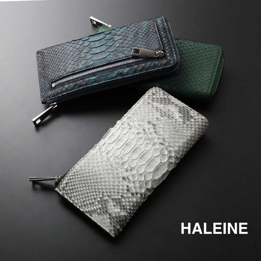 パイソン 財布 メンズ Haleine アレンヌ ダイヤモンド パイソン L字ファスナー 長財布 No Mens 1 ブランド パイソン柄 金運 黄色 ギフト Sankyo Shokai 三京商会 通販 Paypayモール