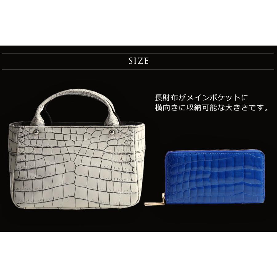 sankyo shokai クロコダイル ミニ トート バッグ メンズ 日本製 sankyo shokai クロコダイル ミニ トート バッグ メンズ 日本製