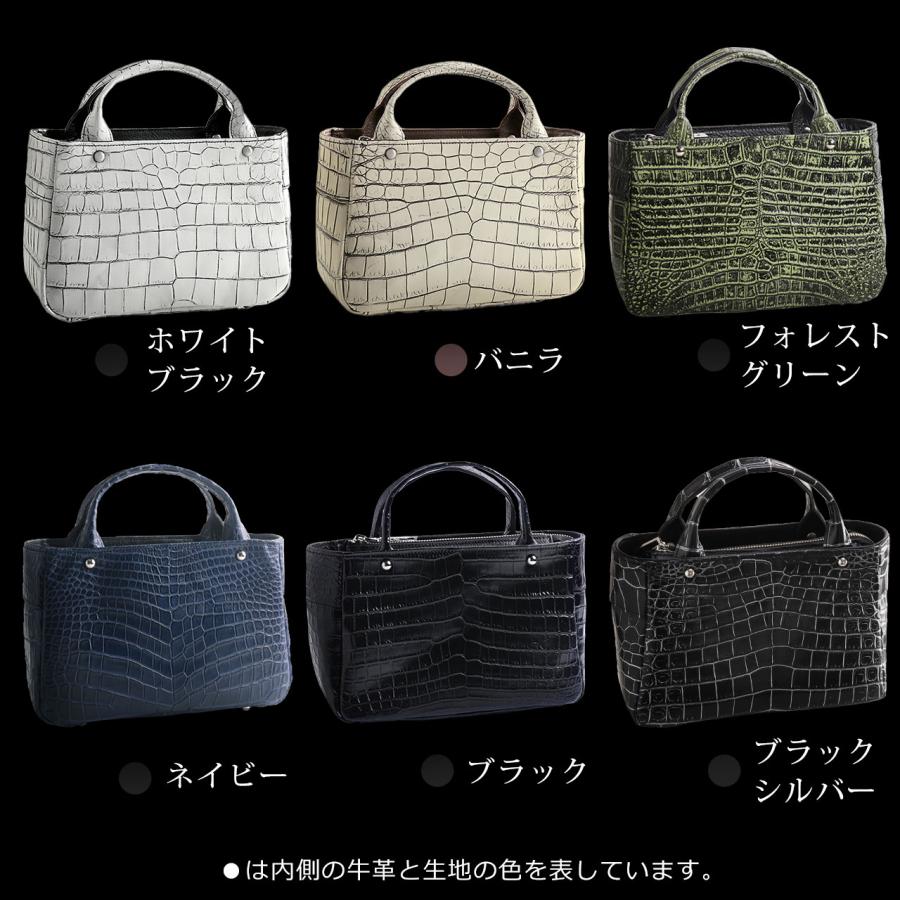 sankyo shokai クロコダイル ミニ トート バッグ メンズ 日本製 sankyo shokai クロコダイル ミニ トート バッグ メンズ 日本製