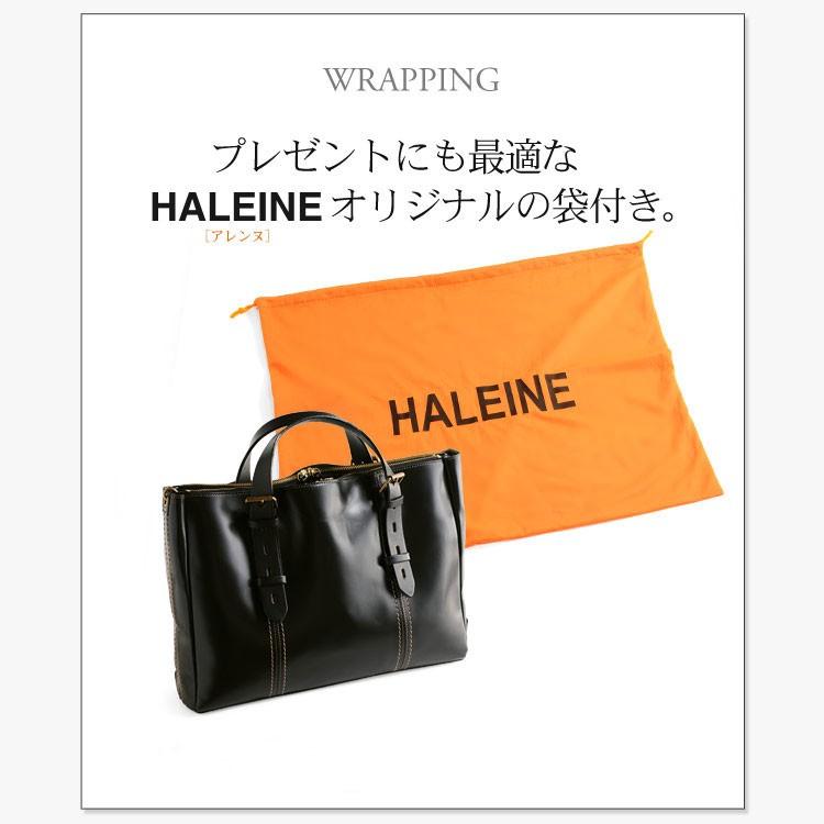 HALEINE［アレンヌ］ 牛革 トートバッグ 2way 日本製 ヌメ革 ハンドル ステッチ デザイン / レディース A4 通勤バッグ ブランドの画像
