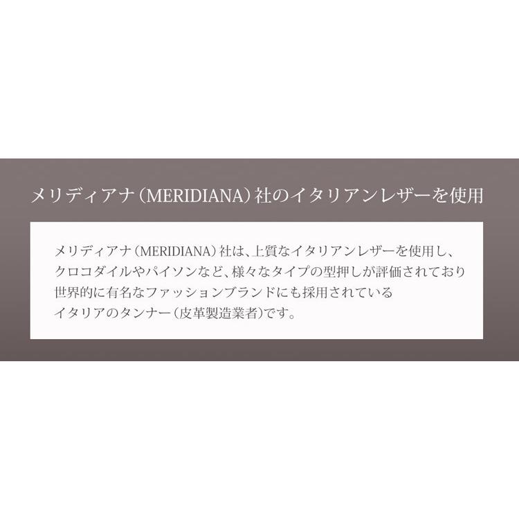 sankyo shokai（三京商会） イタリア製 牛革 束入れ クロコダイル 型