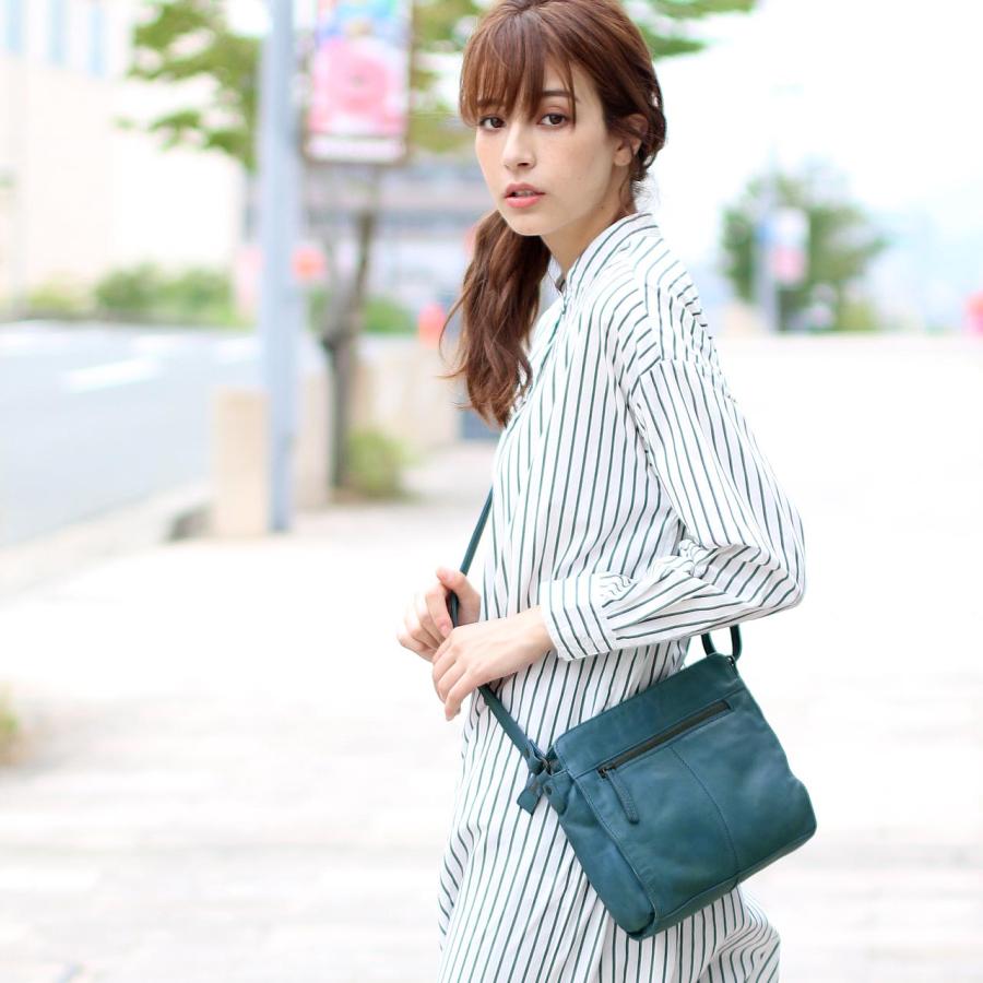 本革 ミニショルダーバッグ レディース ウォッシュ加工 斜めがけ Mia Borsa ブランド 牛革 No 名入れ 可能 r Sankyo Shokai 三京商会 通販 Yahoo ショッピング