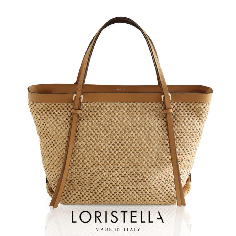 Loristella ストロー レザー トートバッグ レディース かごバッグ 天然素材 軽量 ブランド イタリア r r Sankyo Shokai 三京商会 通販 Yahoo ショッピング