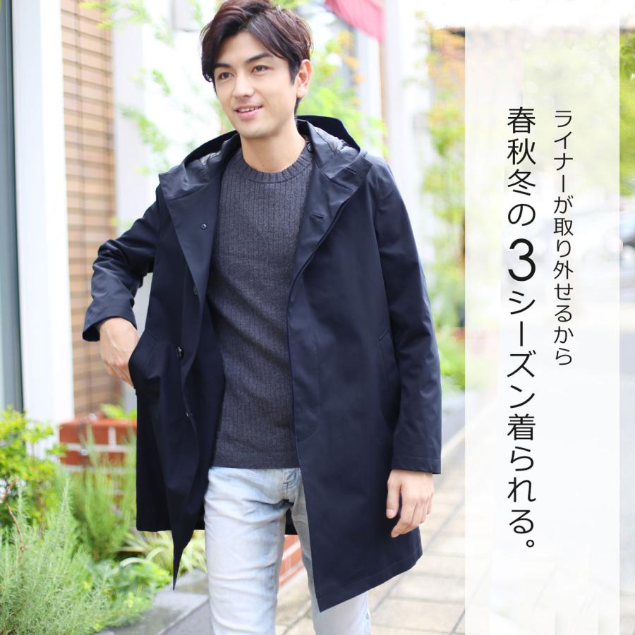 新品　aga 定価¥3万4000円　中綿ジレ　黒　コート　ジャケット 上熱シリーズ ヒートウォーム 軽量スーパーストレッチ フード付き