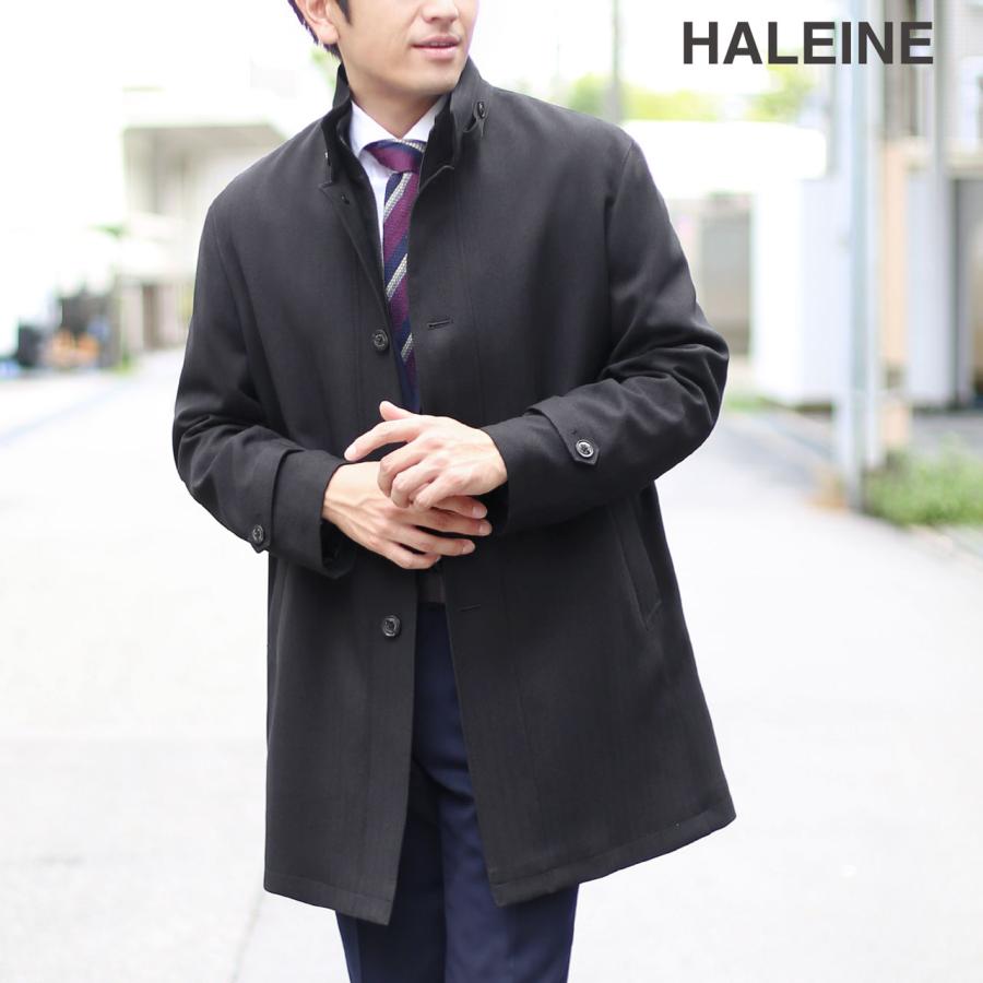 ビジネス メンズ コート 大きいサイズ Haleine 体 5 6 7 8 中綿入り ブラック 通勤 ビッグサイズ 大きめ No ギフト Sankyo Shokai 三京商会 通販 Paypayモール