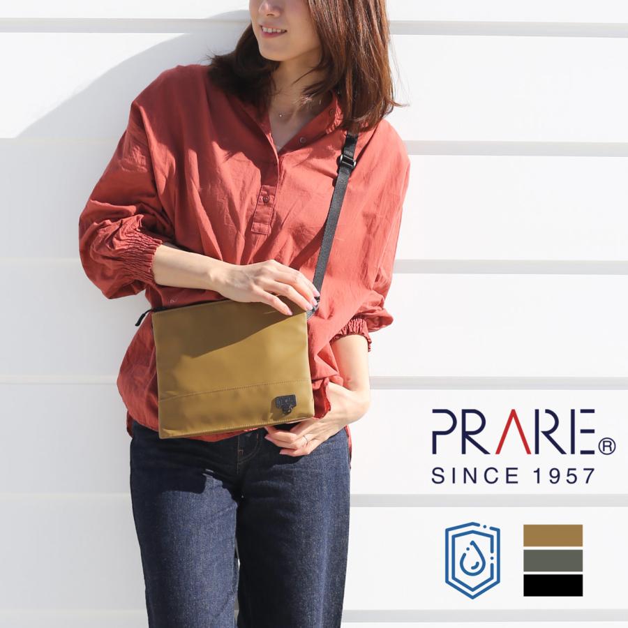 返品不可 防水 耐水 横型 プレリー Prairie レディース サコッシュ 止水ファスナー 軽量 r 丈夫 アウトドア ボディバッグ 有料ギフト 誕生日カードを付ける 男性用 Reflect Com Pl