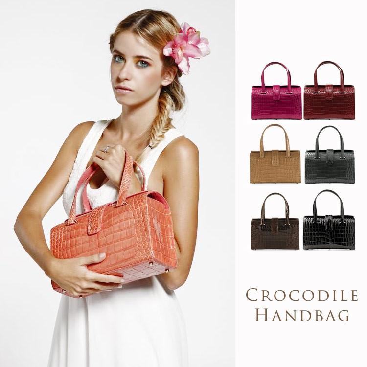 sankyo shokai（三京商会） クロコダイルバッグ crocodile