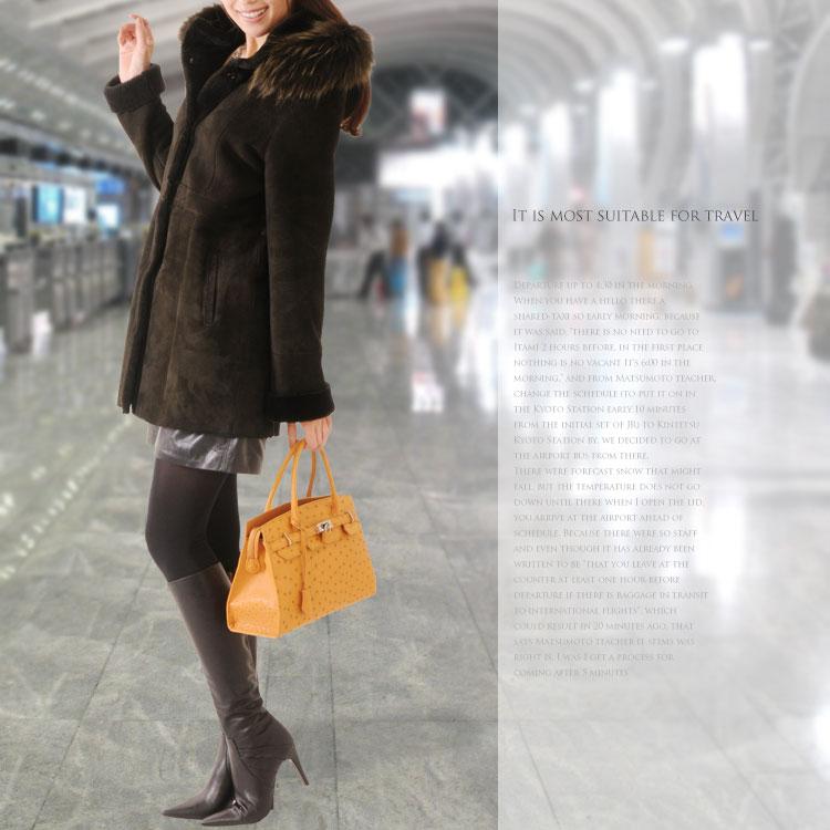 sankyo shokai（三京商会） ムートンコート Wフェイス フード付き