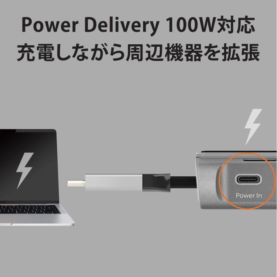 j5create USB-C ドッキングステーション PD100W【USB-Ax3/USB-C/USB-C充電/DisplayPort/HDMIx2/VGA/有線LAN/SD,MicroSD/3.5mm】 JCD543-EJ | j5 create | 03