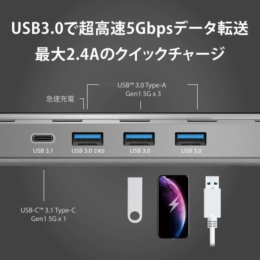 j5create USB-C ドッキングステーション PD100W【USB-Ax3/USB-C/USB-C充電/DisplayPort/HDMIx2/VGA/有線LAN/SD,MicroSD/3.5mm】 JCD543-EJ | j5 create | 04